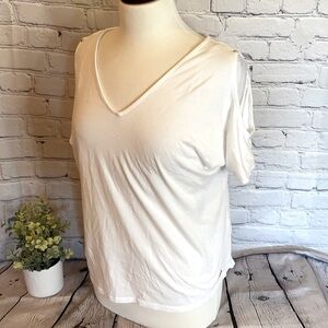 Micheal Kors large white cotton top